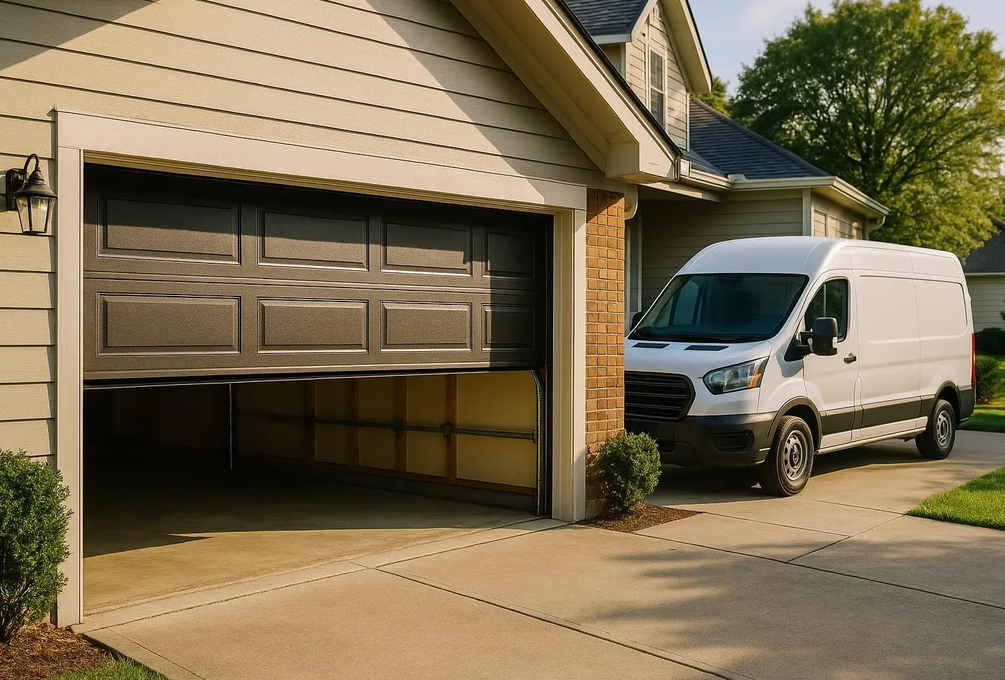 Garage Door in Angier